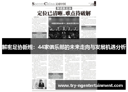 解密足协新规:44家俱乐部的未来走向与发展机遇分析 解密足协新规:44家俱乐部的未来走向与发展机遇分析